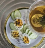 kanapine druska kanapiu arbata ekologiski kanapiu produktai pusryciams