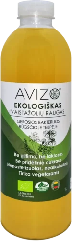 vaistazoliu gerimas raugas fermentuotas eko