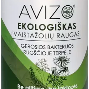 vaistazoliu gerimas raugas fermentuotas eko