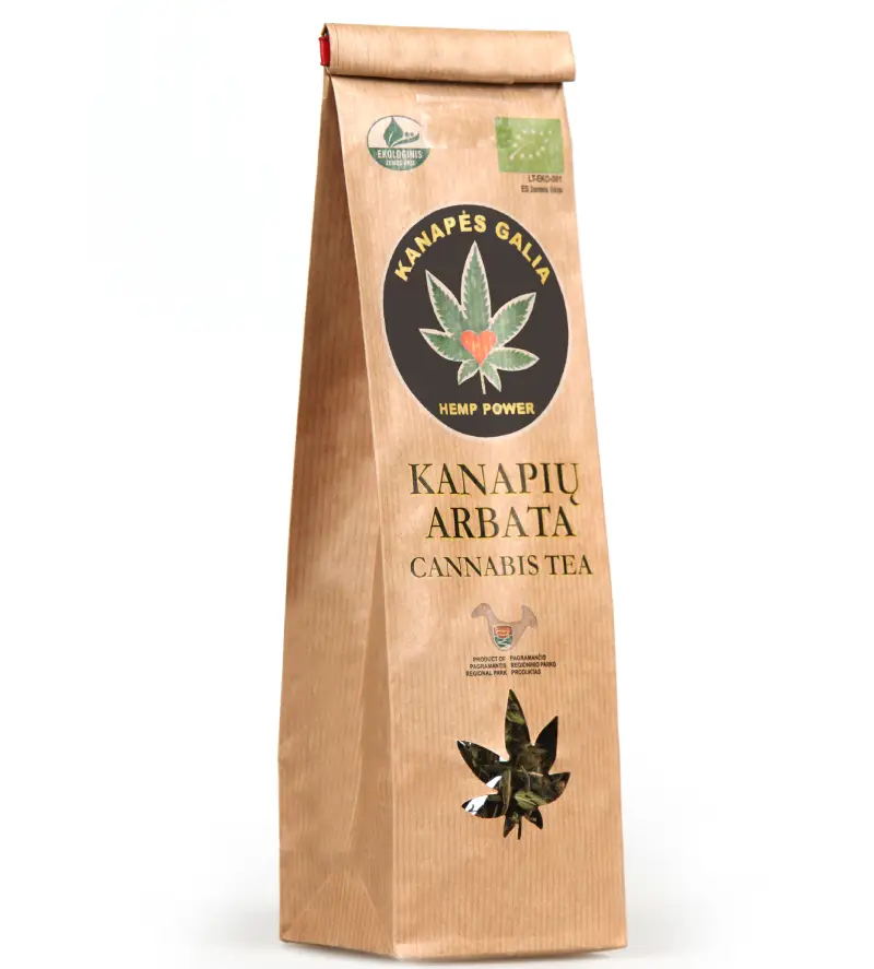 kanapes galia ekologiska kanapiu arbata Ekologiška kanapių arbata + kanapių arbata su raudonėliu - Image 2