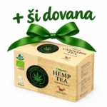 ekologiška kanapių arbata dovana